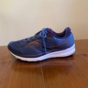 Saucony Ride 14 Running Sneakers 8.5- Midnight Copper